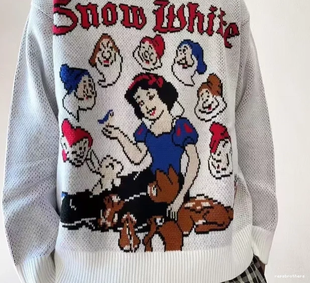 24FW SNOW Sweater Snow WHITE SWEATER White 0828